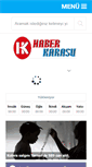 Mobile Screenshot of haberkarasu.com
